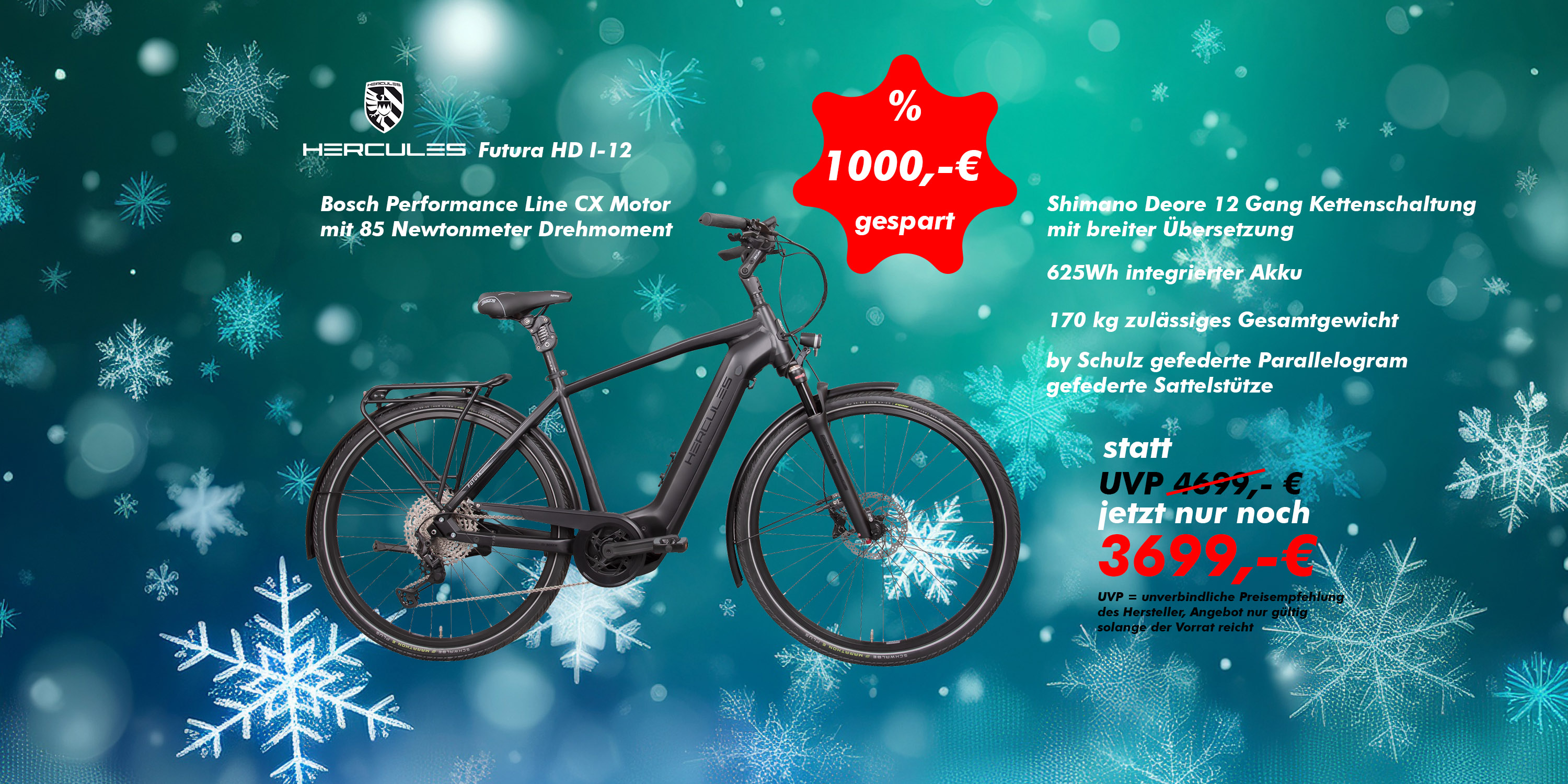 Futura Winter Sale Bühne